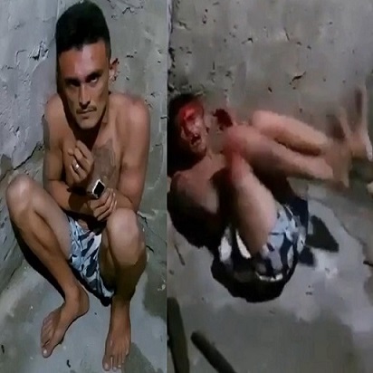 Gang Members Make An Example Out Of A Man!