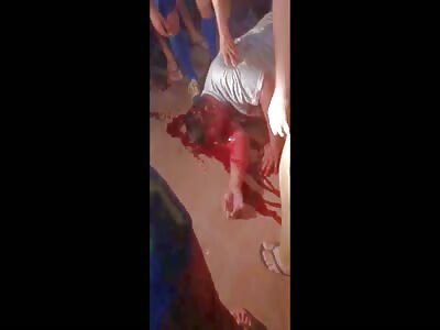 Fat man victim of terrible murder