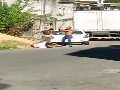 Man chased and beaten with clubs