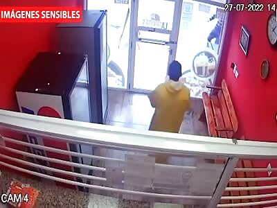 Persecuted and brutally beaten man