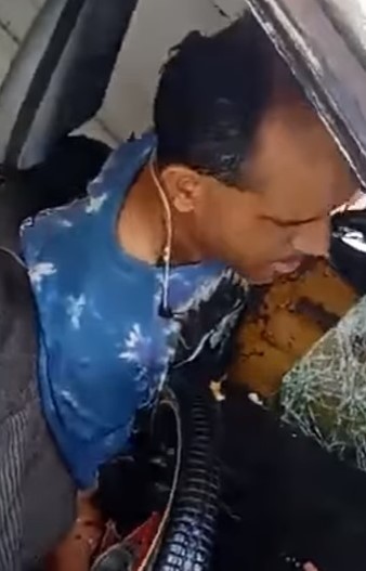 Fucking Hell, Man Crushed in Accident Goes Live on Facebook