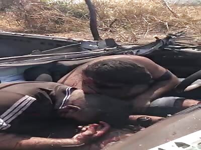 Overturn victims on Brazilian highway