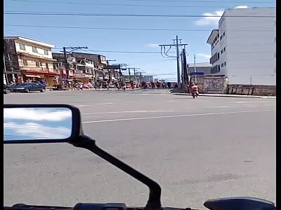 Group Of Soccer Fans Destroyed By Reversing Car