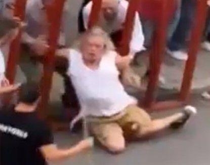 Perfect Bull Show In Spain