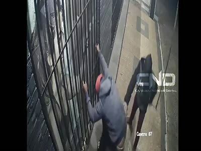 Persecuted and brutally beaten man in Paraguay