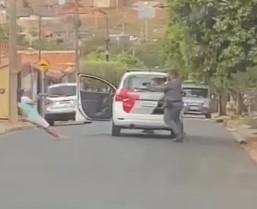 Taser shot at drunk man's wife