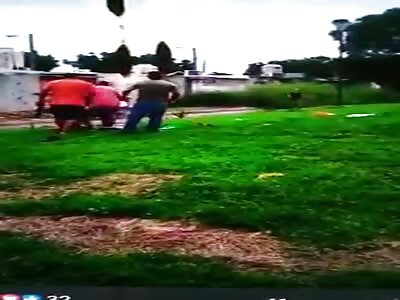 Man assaulted with slats by huge guys