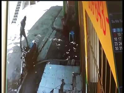 Cruel machete attack