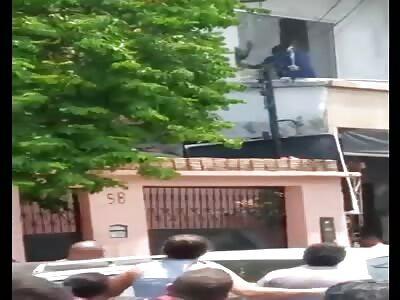 (different angles) result of a Brazilian lynching