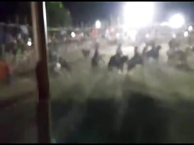 Bullfighters fucked in lasso contest