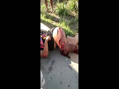 couple victim of serious accident in Brazil