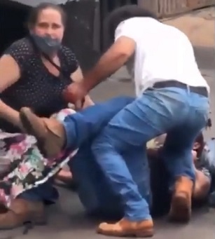 Dude Brutally Executed In Front His Mother