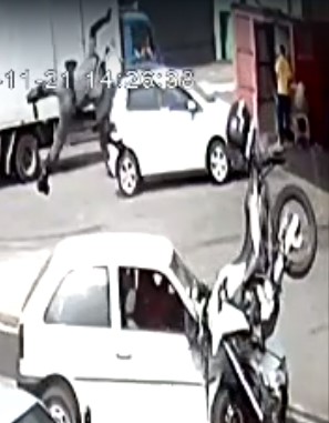 When they don't like cops in Brazil