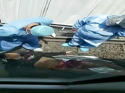 Poor Bastard Didn't Stand a Chance Against Train.