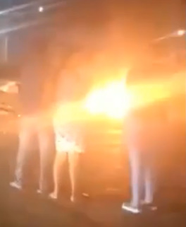 Cute Latina Chick Meets The Truck Seconds Before Her Life Ends