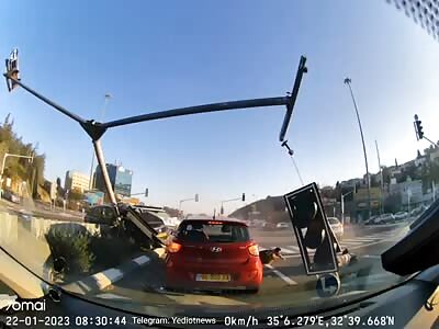 dash cam films a fatality