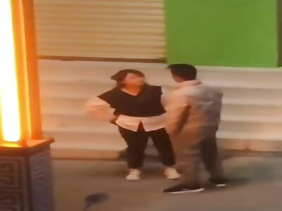 Scumbag Attacks Girlfriend With A Brick To The Head