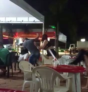 Damn, man gets a knockout