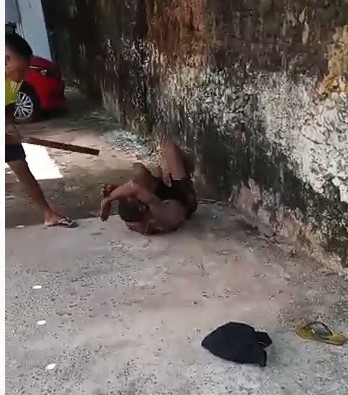 thief flogged for theft