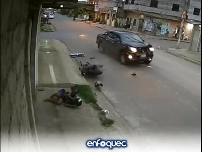 Man dies after being hit by truck