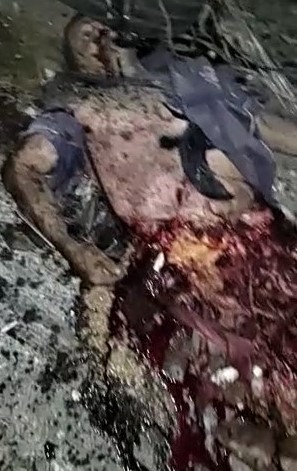 man turned an extreme sip