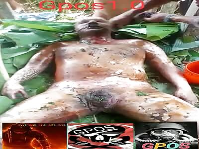 Man have body burned