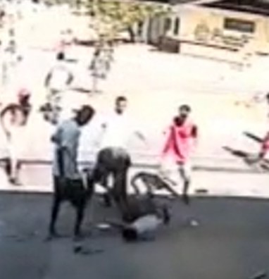 soccer fan was cruelly beaten by more than 20 people