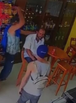 man cowardly stabbed in the back