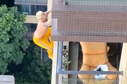 Man Fell From High Floor Building