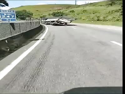 when you mix alcohol and drugs and drive a truck in Brazil