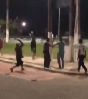 drunk policeman beaten in são paulo