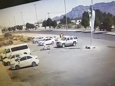 Drifting accident.