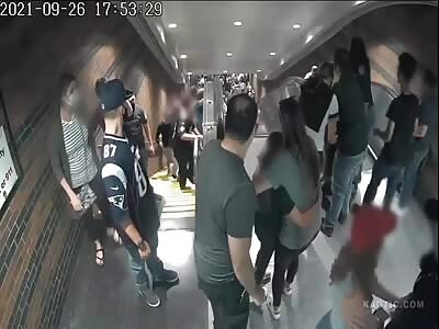 Escalator Accident In Boston
