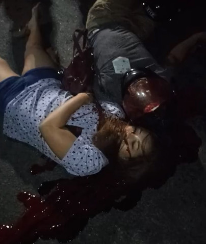 CCTV Shows Couple Being Killed in Street Robbery