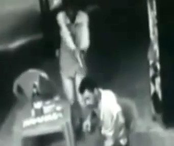 Point-Black Killer at a Street Bar