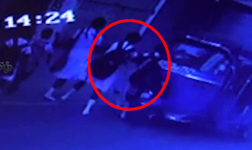 Schoolgirls Run Over by Rickshaw