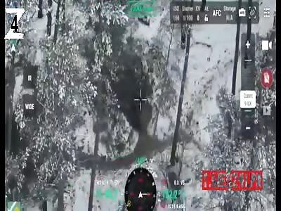 Russian artillery hunting Ukes. (No gore, long)