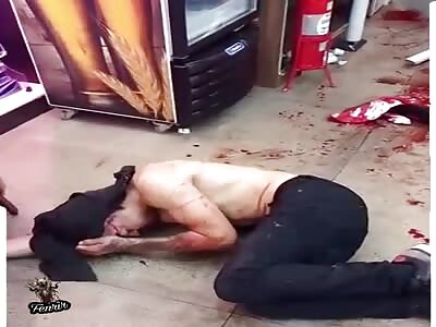 Harasser gets hit by shop owners