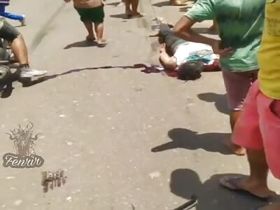 Gunned down after a futile quarrel