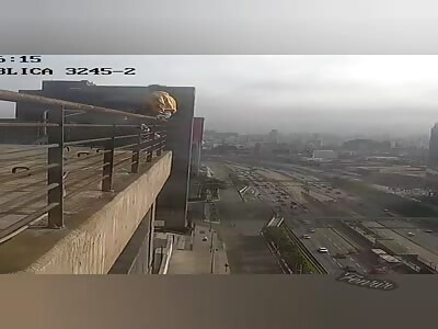 A variety of angles of a suicide.