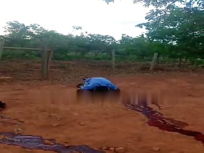 two men executed in the street