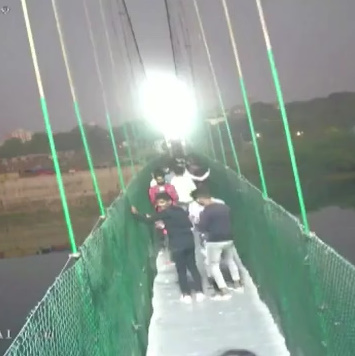 India Bridge Collapse: Death Toll Rises to 141, Many Still Missing