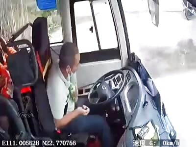  bus driver gets acute myocardial infarction
