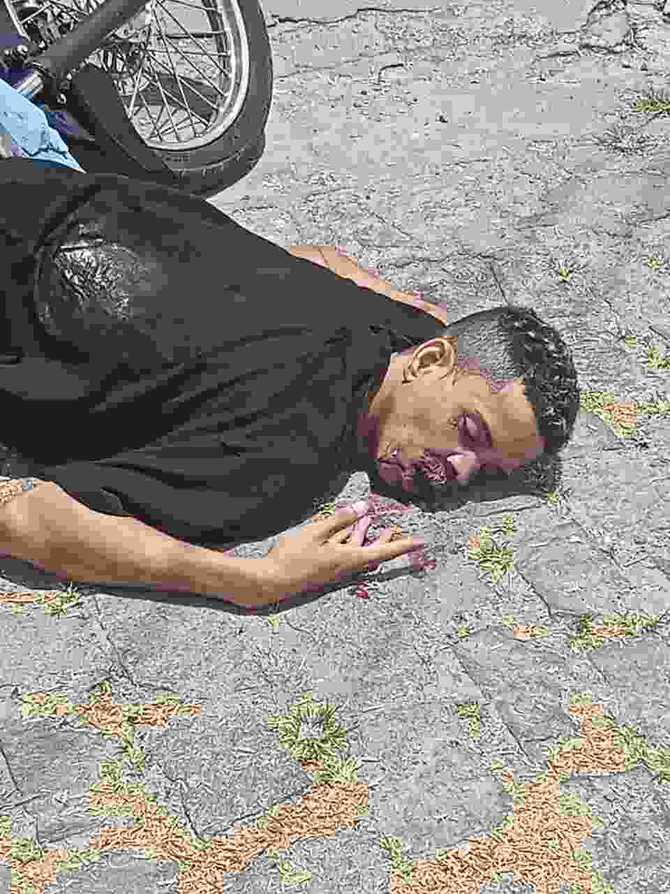 thief executed by the inhabitants of the area