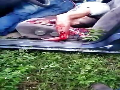 Assassins fill two people with lead