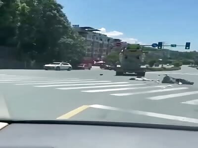 Beautiful 21-year-old woman crushed by truck