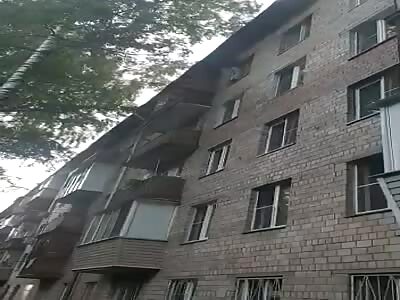 Drunk Russian Learns The Hard Way Down