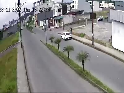 The hitman hit 4 times in the head.