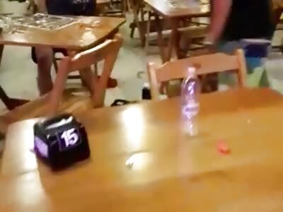 YOUNG MAN WAS MURDERED IN A BAR WHILE WATCHING FOOTBALL.