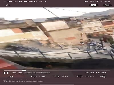 Mexican Marine Forces Ambushing Cartel Members